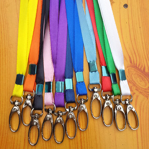 1cm金属椭圆蛋钩吊绳展会胸卡工牌厂牌工作证公交证学生卡套挂绳