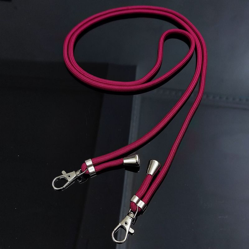 网红女包肩带可调节编织绳双钩斜挎绳纯色简约手机挂绳百搭通用潮