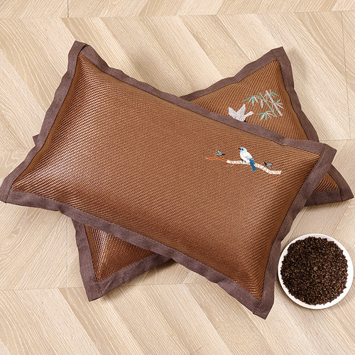 夏季冰藤护颈荞麦枕芯