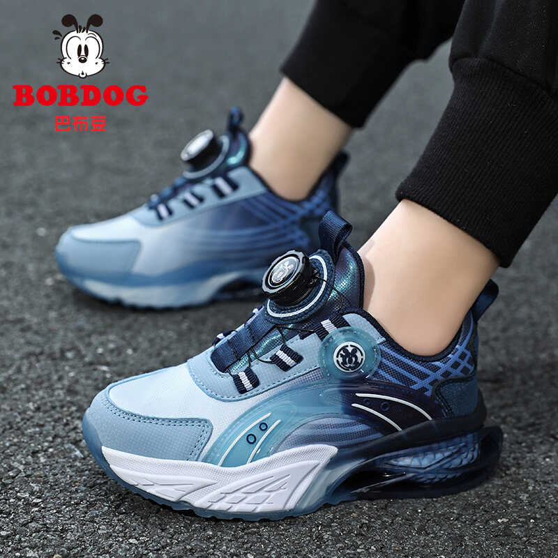巴布豆童鞋男童鞋子2025秋冬新款儿童运动鞋小男孩二棉学生跑步鞋