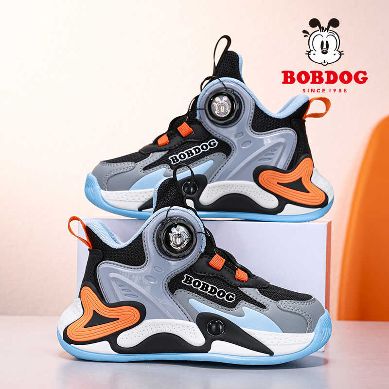 巴布豆童鞋男童春秋款儿童运动鞋