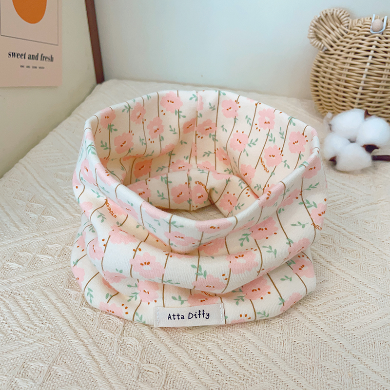 宝宝纯棉围脖春秋脖套