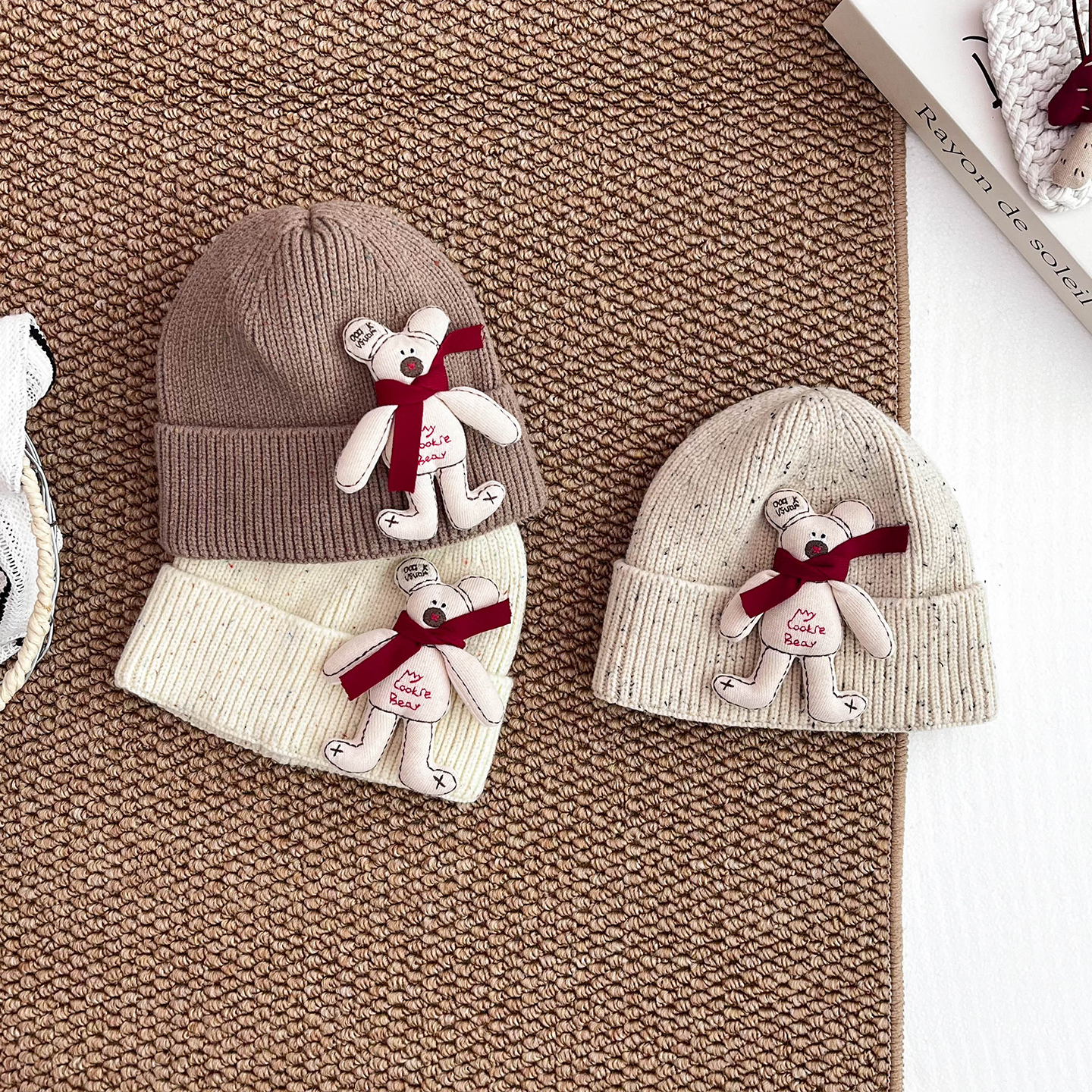 儿童帽子秋冬季洋气百搭针织帽