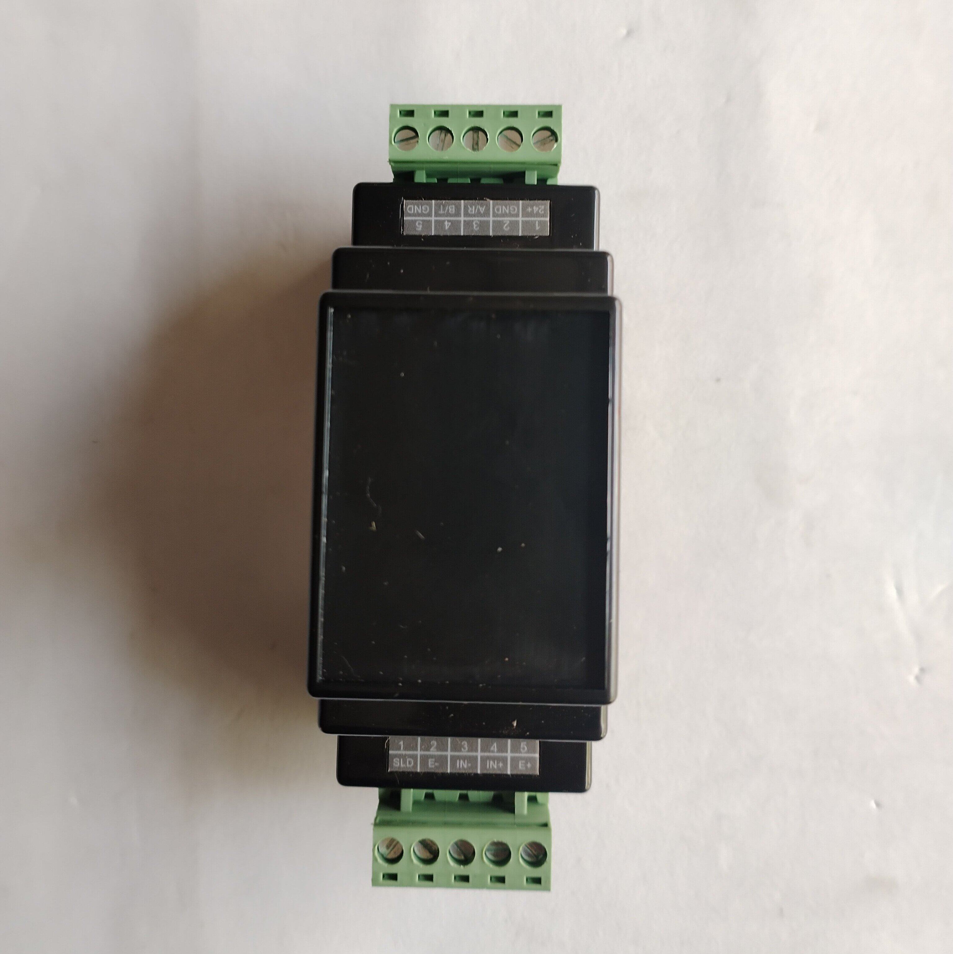数字称重传感器变送器导轨式转换485modbus rtu通讯PLC连接RS232