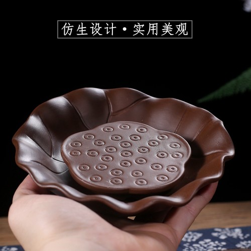 紫砂双层壶承壶托干泡台隔热底座