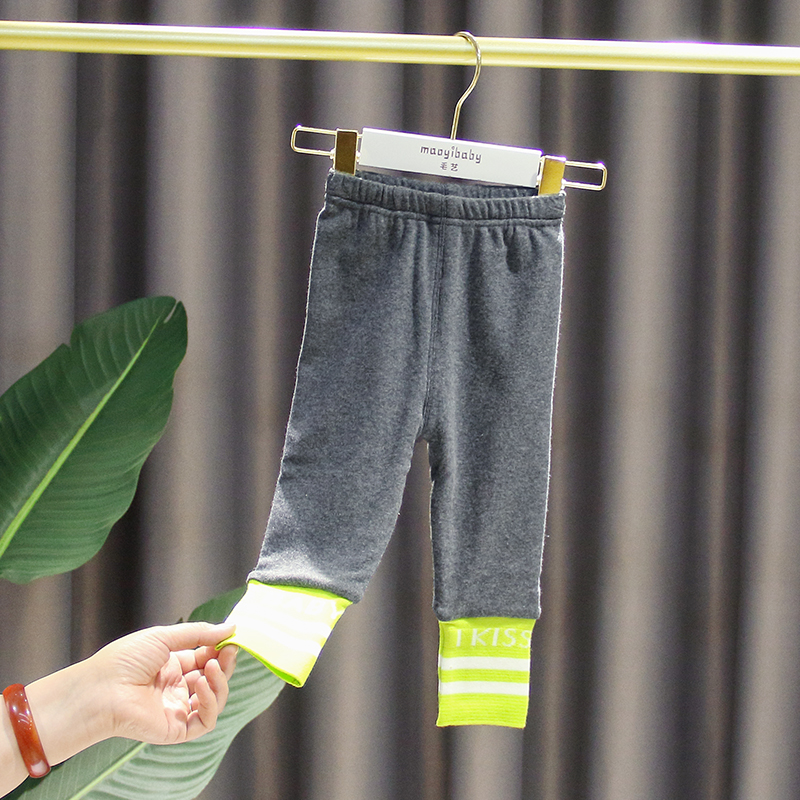 1-5岁加绒秋冬运动打底裤