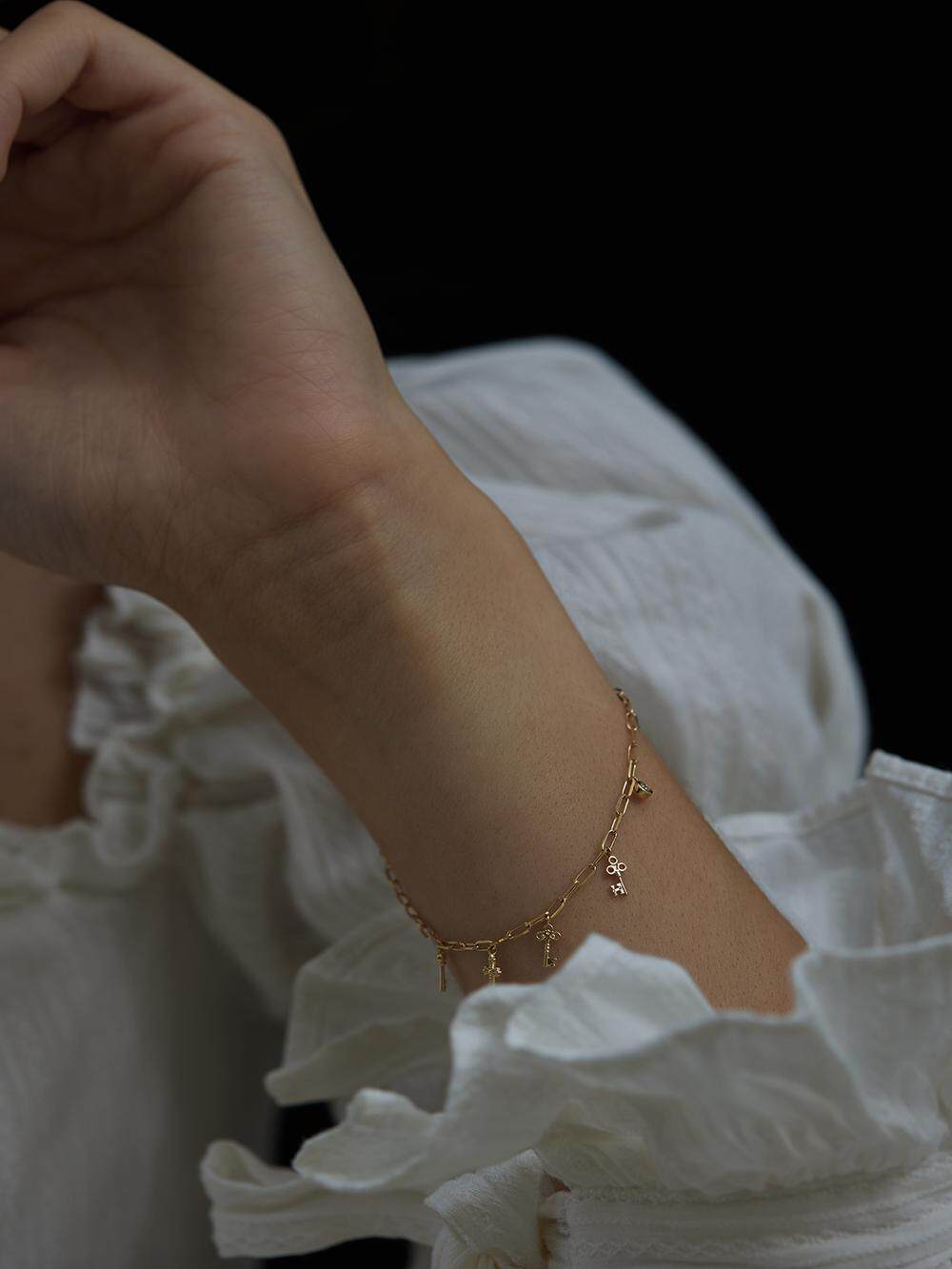 Authentic 18K Gold Diamond Bracelet | Taobao Direct - Product image 3