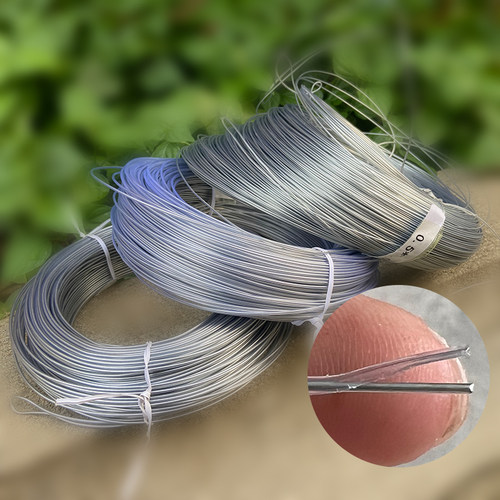 透明包胶铁丝塑料包芯铝线定型条