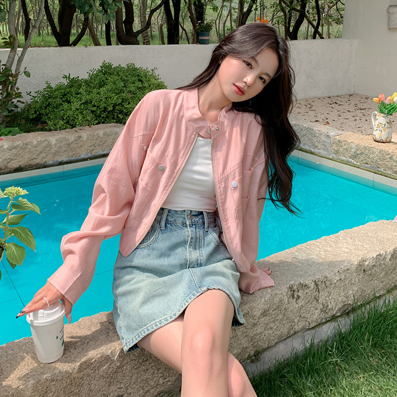 法式高级感气质小香风短外套女秋季新款小个子洋气时尚百搭上衣潮图片