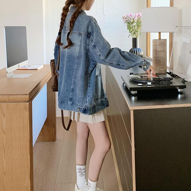 EndlessCereal牛仔外套女装欧洲站2025早春新款欧货女装宽松上衣,女装短外套,浙宝220