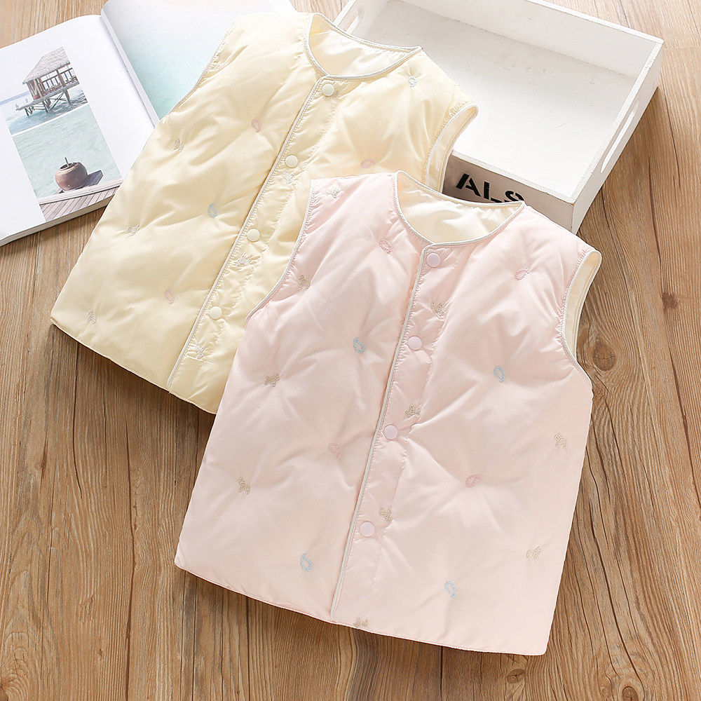 2025秋冬新款童装 女童外穿轻薄款羽绒马甲 儿童内搭保暖背心外搭,童装/婴儿装/亲子装,羽绒马甲,淘宝优惠券,粉丝福利购,淘宝优惠卷
