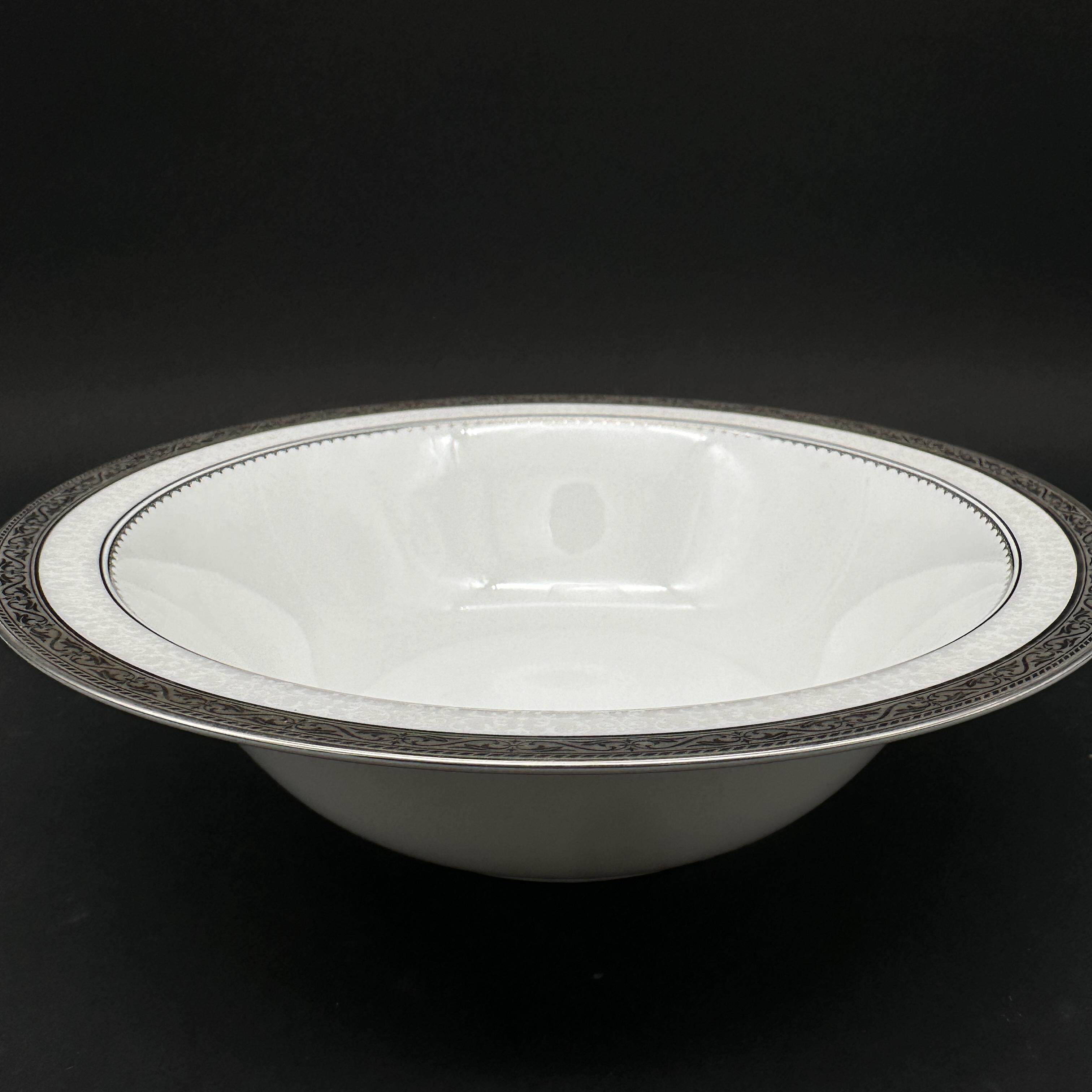 Noritake/则武 ODESSA PLATINUM系列.汤盘 汤碗 高档会所酒店餐厅