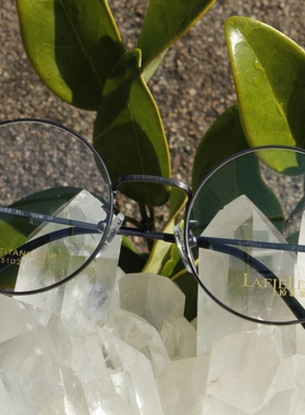 高档纯钛水晶眼镜