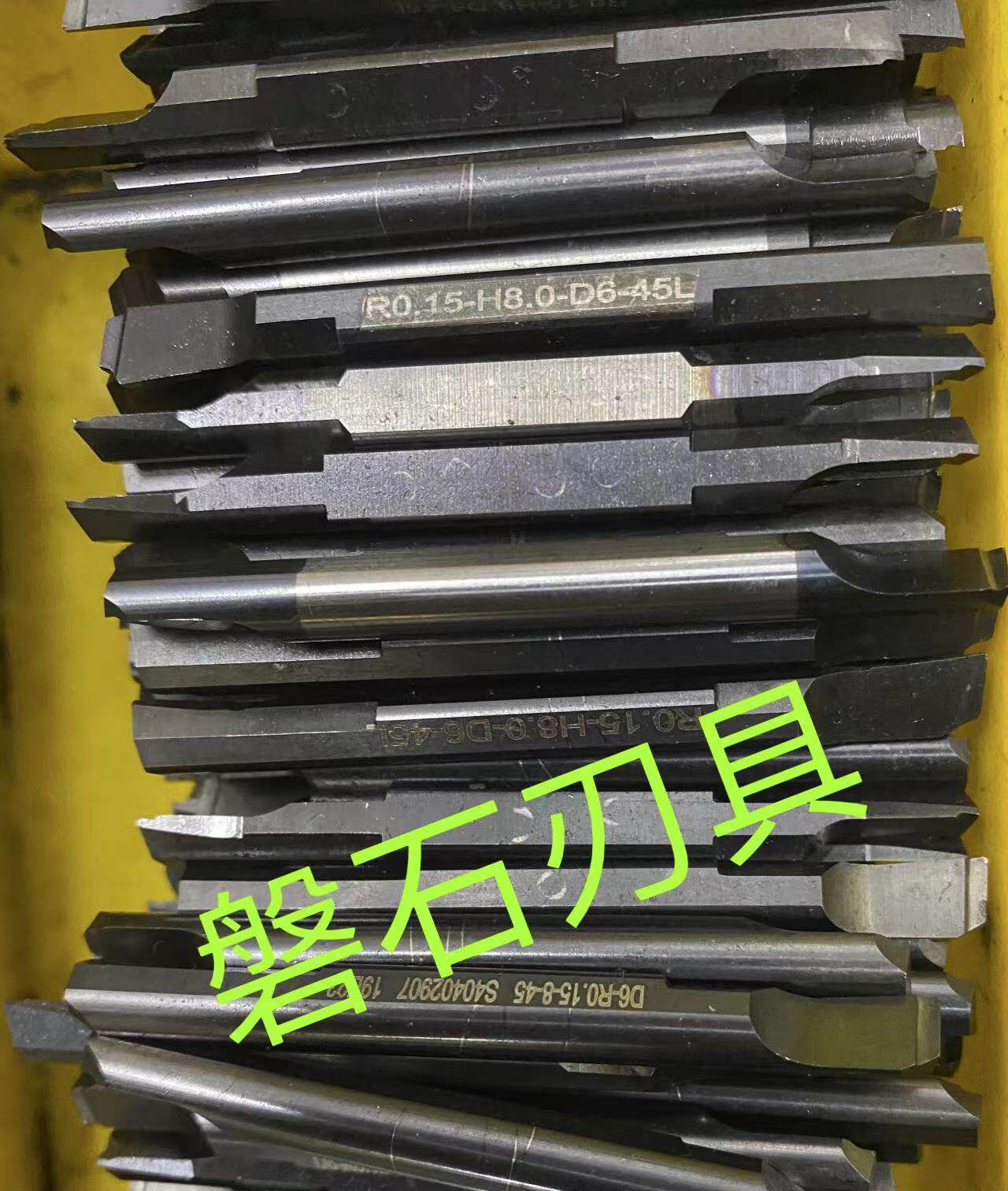 进口二手整体钨钢镗刀 合金刀 小内孔镗刀 6毫米合金刀 双头镗刀