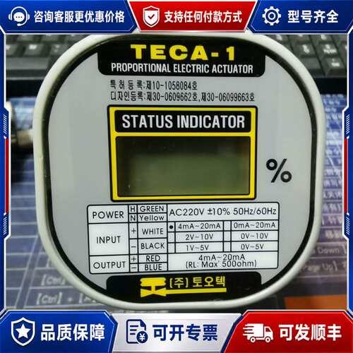 议价TECA2-1P045-15A 比例电动执行器 只有一个可维修