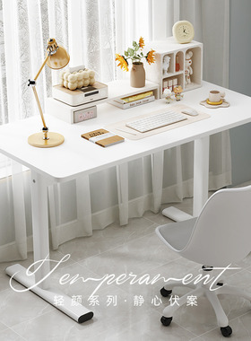 电脑桌台式卧室家用桌子简易出租屋书桌学生写字桌办公桌简约现代