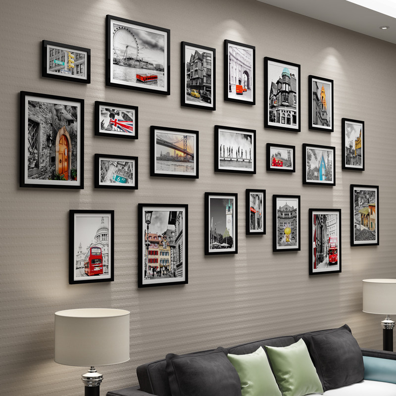 Northern Europe solid wood Photo wall European style Photo frame originality combination a living room Wall hanging modern Simplicity Photo wallin the Home accessories , Photo/Photo Wall , Photo Wall  category - from Buy2taobao.com to provide professional Taobao agent buy service