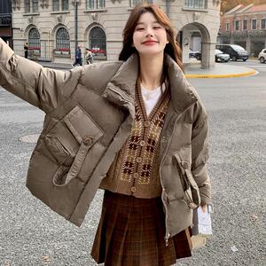 现货！冬款设计感短款羽绒服2D082-H286-P245368图片