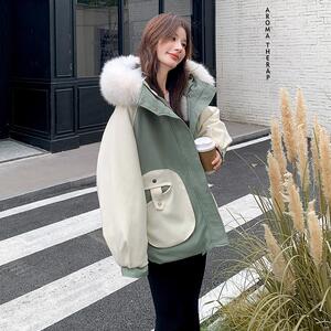 数据好！24年冬款三色加厚派克服2D082-H219-P205298大货图片