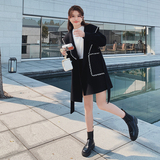 现货！2024系腰带单面呢大衣外套275-C115-P195278，女装毛呢外套，2D082