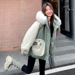 数据好！24年冬款三色加厚派克服2D082-H219-P205298大货图片