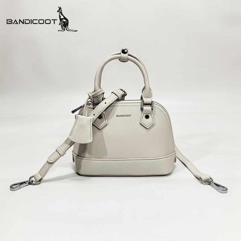 袋鼠2025新款时尚复古贝壳包