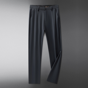 新款 夏季 加肥加大码 300斤肥佬胖子宽松裤 男士 子高腰直筒裤 休闲裤