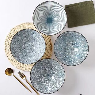 微瑕疵草莓陶瓷沙拉碗汤碗粥碗面碗圆碗小双耳深盘饭盘饺子盘北欧