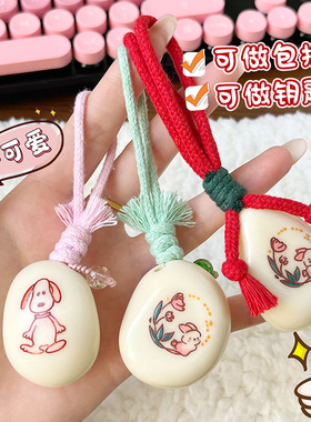 象牙果雕刻卡通系列手把件象牙果挂件可爱文玩小动物盘玩佛珠