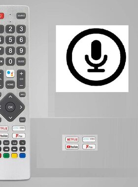 SHWRMC0133 SHWRMC0134 适用于夏普智能语音遥控器