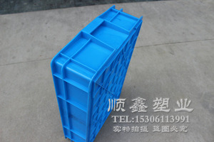 加厚塑料640x420x140周转箱塑料箱螺丝盒五金工具箱仪表箱周转箱