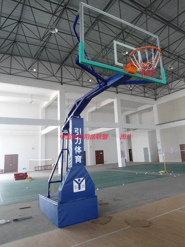 液压折叠篮球架移动式