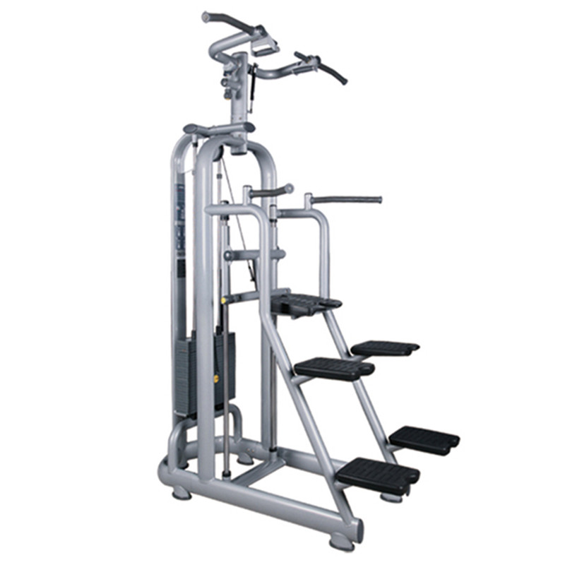 韦步wellbu6045商用助力式臂屈伸引体向上单双杠力量训练器械