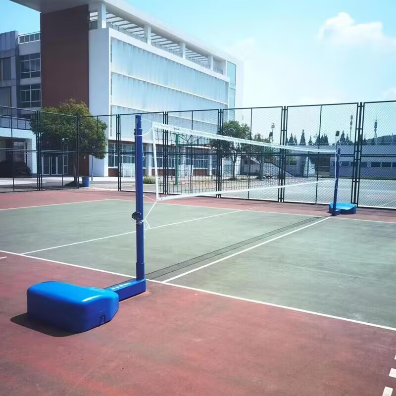 JINLING/金陵体育器材气排球移动网架钢管立柱含网及钢丝绳13212