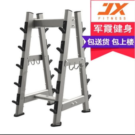 军霞杠铃架健身房固定杠铃架图片