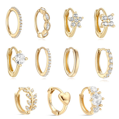 14K金耳环14kSolidGoldEarrin