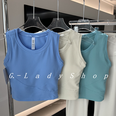 遮副乳固定罩杯螺纹背心