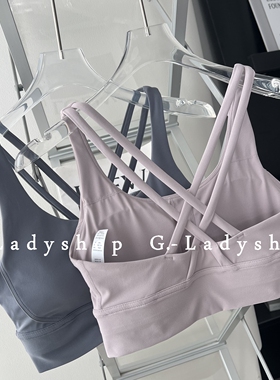 Energy bar新色系 交叉美背运动吊带背心