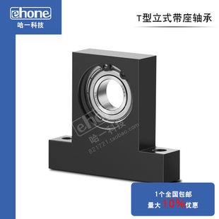 6002 T型立式 6001 6003 帶座軸承座組件6000 6004ZZ單軸承座BGHKB