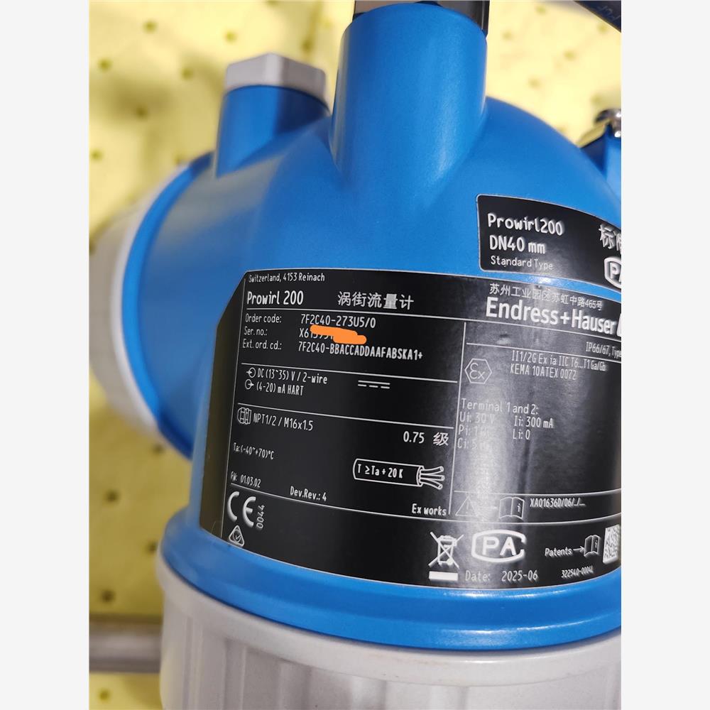 【维修】E+H涡街流量计F