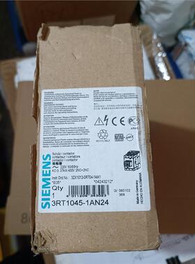 【维修】全新西门子3RT1045-1AN24接触器，原装正品外盒稍旧