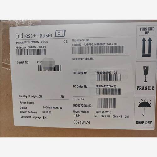 【维修】E+H电磁流量计W