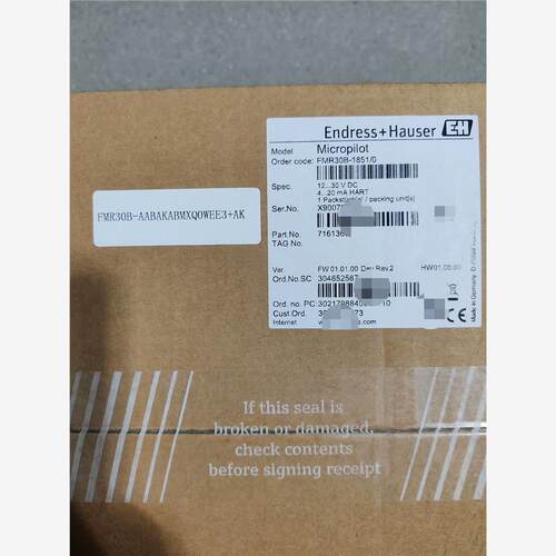 【维修】E+H雷达物位计FM