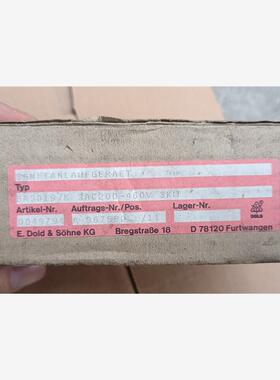 【维修】全新KRONES多德安全继电器BA9019/K，型号0-90