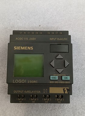 【维修】西门子LOGO! 230RC PLC模块，型号6ED1 05