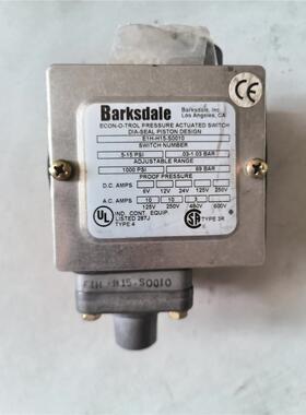 【维修】德国巴士德Barksdale压力开关E1H-H15-S001