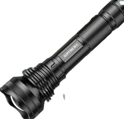 SupFire L3P90 神火26650强光手电筒远射充电LED家用L2T6灯