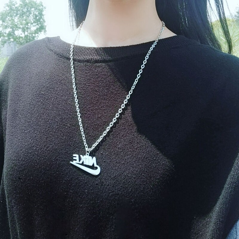 wowtiger运动风对号街头项链