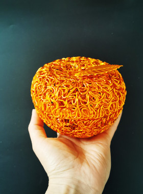 diy大苹果快手网红同款工艺品