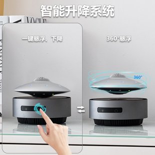 十大名牌曼哈顿柏林之声德国音质自动升降磁悬浮蓝牙音箱高级感家